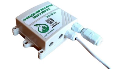 AirFresh - пристрій моніторингу якості повітря на вулиці з термокомпенсацією (16519)