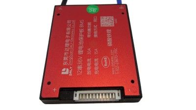 Плата захисту БМС залізо-фосфат BMS LiFePo 12S 35A Daily (16575)