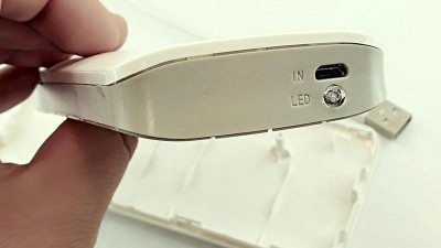 Power Bank на 5 банок 18650 5V 2A з ліхтариком і трьома USB (16580)