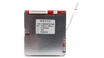 Плата захисту акумулятора Li-Ion BMS 72V 50A (16581)
