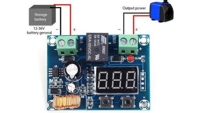 Модуль управління зарядом XH-M609 з індикатором 6-60V (16585)