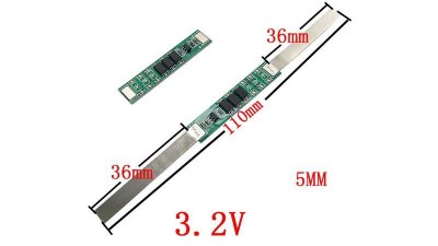 Плата захисту акумулятора ферум LiFePo 3.2V 1S 8A (16590)