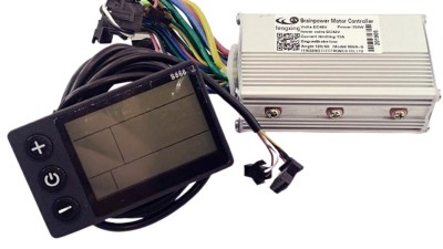 Контролер електровелосипеда з дисплеєм 350W 48V A48 866A-6 (16635)