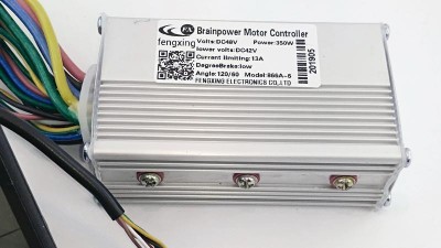 Контролер електровелосипеда з дисплеєм 350W 48V A48 866A-6 (16635)