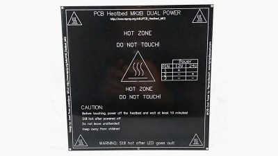Нагрівальна пластина панель Heated Bed MK2b для 3D принтера (16646)
