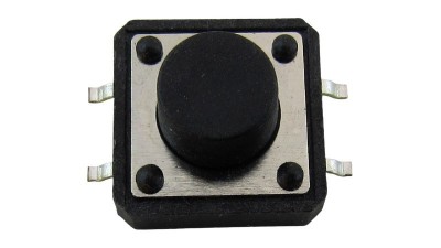 Кнопка тактова SMD 12*12*7мм (16656)