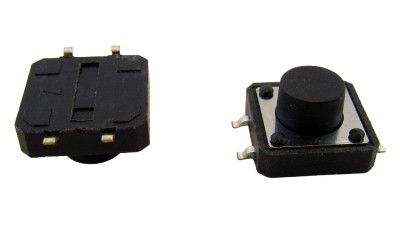 Кнопка тактова SMD 12*12*7мм (16656)