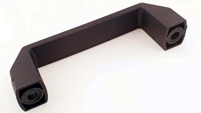 Пластикова ручка під профіль чорна 120мм (16678)