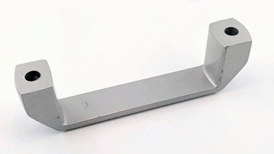 Алюмінієва ручка під профіль сіра 120мм (16679)