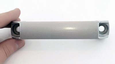 Алюмінієва ручка під профіль сіра 120мм (16679)