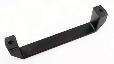 Алюмінієва ручка під профіль чорна 180мм (16680)