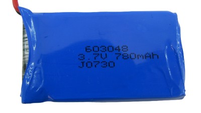 Акумулятор LiPo 603048 6*30*48мм 3.7V 780mAh (16682)
