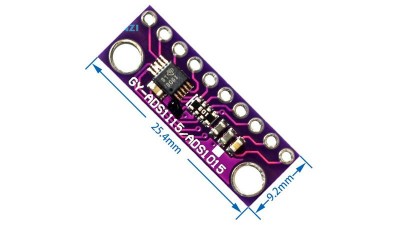 Модуль АЦП ADS1115 16-біт 4 канали I2C АЦП на ADS1115 (16692)