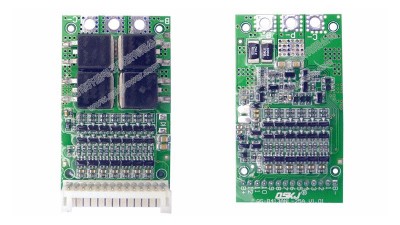 Плата захисту літієвий акумулятор BMS плата LiIon 13S 25A 48V no balance (16693)