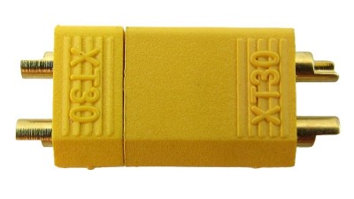 Штекер роз'єм нейлоновий XT30 пара 30A (16696)