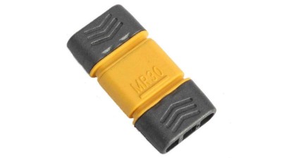 Штекер роз'єм нейлоновий MR30-m пара 30A (16697)