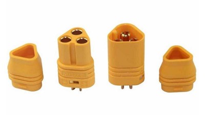 Штекер роз'єм нейлоновий MT30 пара 30A (16699)