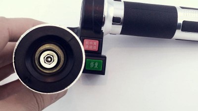 Універсальна ручка газу велосипеда з перемикачем і кнопкою сірий комплект (16703)