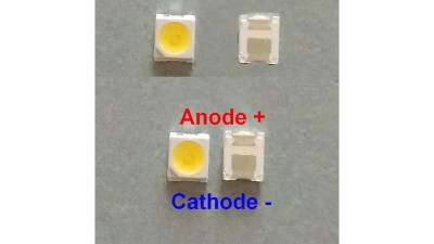Світлодіоди LED 2835 3V 1W warm 115Lm 10шт (16744)