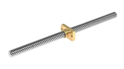 Гайка на чотиризахідний гвинт T8 крок 3мм (16824)