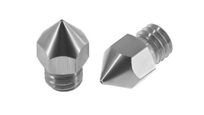 Сопло нержавійка E3DV6 E3DV5 MK8 нитка 1.75мм на 0.4мм (16829)