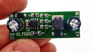 Понижуючий перетворювач XL7026 DC 5-90V in to 5V out (16833)