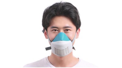 Захисний респіратор силіконова маска KN95 модель 1020 (16939)