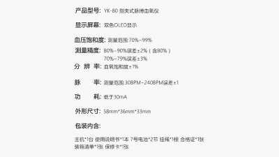 Медичний пульс оксиметр кисневий датчик на палець (16955)