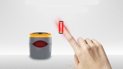 Пульс оксиметр кисневий датчик на палець медичний (16956)