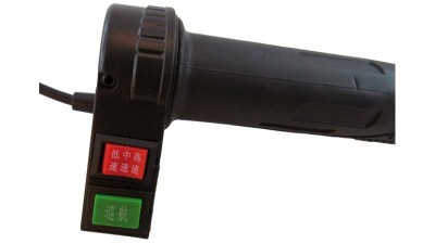 Ручка газу для електровелосипеда з перемикачем і кнопкою (16975)