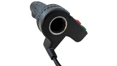 Ручка газу для електровелосипеда з перемикачем і кнопкою (16975)