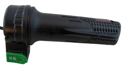 Ручка газу для електровелосипеда з кнопкою під сигнал (16976)