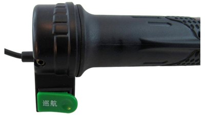 Ручка газу для електровелосипеда з кнопкою під сигнал (16976)