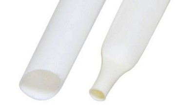 Термозбіжна трубка термоусадка 5.0/2.5 мм біла (16987)