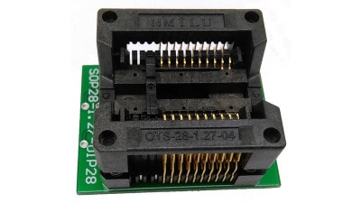 Перехідник з SOP20 і SOP8 з кроком 1.27мм на DIP20 (16992)