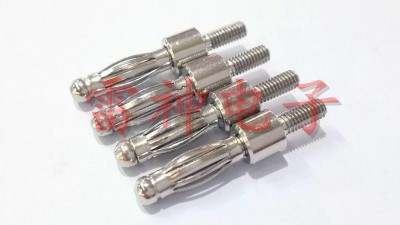 Конектор M4 банан 27.6мм (16997)