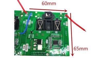 Контролер плата шуруповерта Li-Ion 5S 21V 30A (17002)