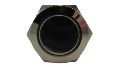 Антивандальная кнопка без фіксації 19мм нержавійка (17016)