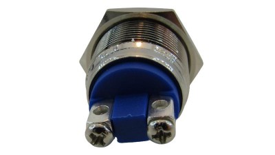 Антивандальная кнопка без фіксації 19мм нержавійка (17016)