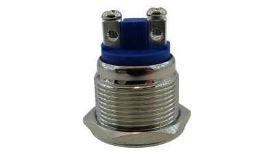 Антивандальная кнопка без фіксації 19мм нержавійка (17016)