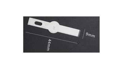 Лезо для скальпеля PCB тип 17 8шт (17060)