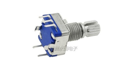 Енкодер для аудіотехніки EC11 15мм з кнопкою (17062)