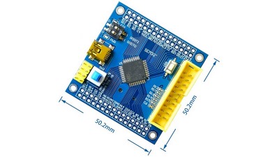Выдладочна плата STM32F103RET6-MODUL з ядром ARM Cortex M3 (17117)