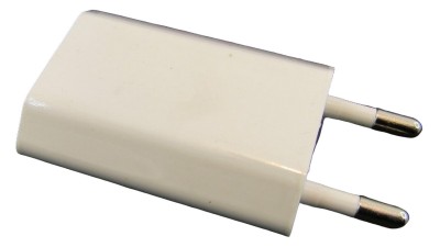 Зарядний пристрій зарядка для телефону 5V 1A білий колір (17126)