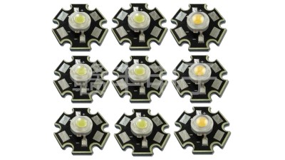 Світлодіод LED на радіаторі 3W 1500-1600K червоний (17138)