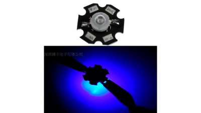 Світлодіод LED на радіаторі 3W 455-460nm синій (17139)