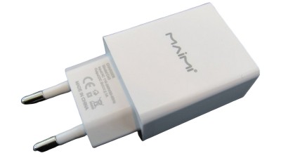 Зарядний пристрій швидка зарядка Maimi 5V 2.1A білий колір (17144)