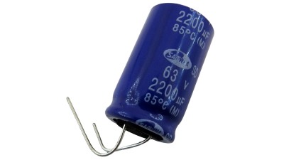 Електролітичний конденсатор 2200uF 63V 105C (17157)