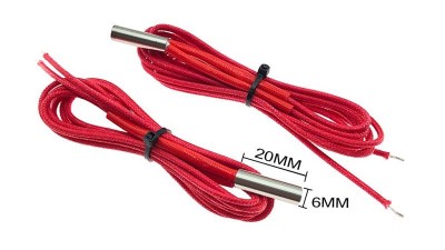 Нагрівач керамічний для 3D-принтер 24V 30W 20*6mm (17179)