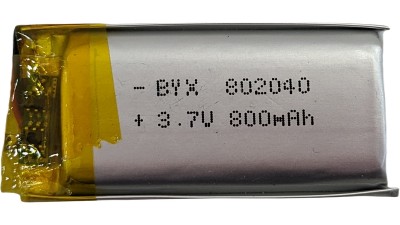 Акумулятор LiPo 3.7V 802040 40*20*8 мм 800mAh (17202)